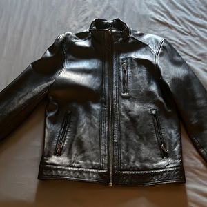 Michael kors leather jacket
